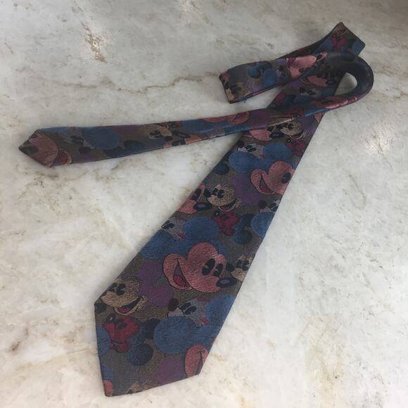 BALANCINE PRESENTS "THE TIE WORKS" DISNEY MICKEY NECKTIE - Picture 3 of 12